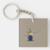 金エレガント金比芸術コロンバリウム キーホルダー (正面)