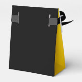 金エレガント金50周年結婚 フェイバーボックス (裏面サイド)