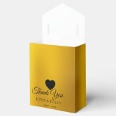 金エレガント金50周年結婚 フェイバーボックス (オープン)