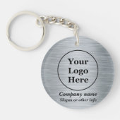 金エレガント銀 キーホルダー (正面)