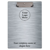 金エレガント銀 クリップボード (正面)