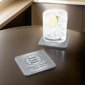 金エレガント銀 コースター