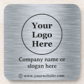 金エレガント銀 コースター (正面)