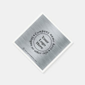 金エレガント銀 スタンダードカクテルナプキン (角)