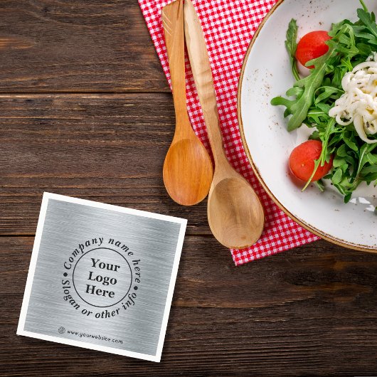 金エレガント銀 スタンダードカクテルナプキン