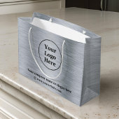 金エレガント銀 ラージペーパーバッグ