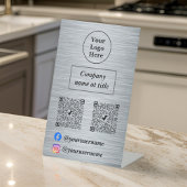 金エレガント銀 台座サイン