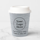 金エレガント銀 紙コップ (正面)