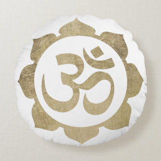 金オーム ラウンドクッション