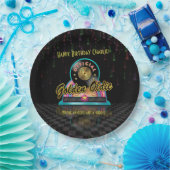 金オールディーズのパーティーのプレート ペーパープレート (パーティー)