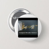 金カスタマイズ属製ステッカー 缶バッジ (正面&裏面)