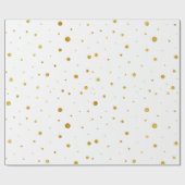 金カスタマイズ箔ラグジュアリー模様包装紙 ラッピングペーパー (フラット)