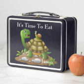 金カスタム属の弁当箱の食べ時だ メタルランチボックス (インサイチュ)