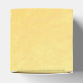 金カスタム箔カラーモノグラムのビーフボックス フェイバーボックス (上部)