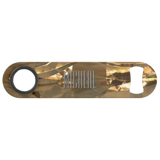 金カスタム箔速度ボトルオープナー スピード栓抜き (裏面横)