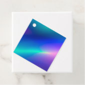 金カラフル属箔の贈り物ラベル フェイバータグ (インサイチュ)