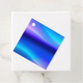 金カラフル属箔の贈り物ラベル フェイバータグ (インサイチュ)