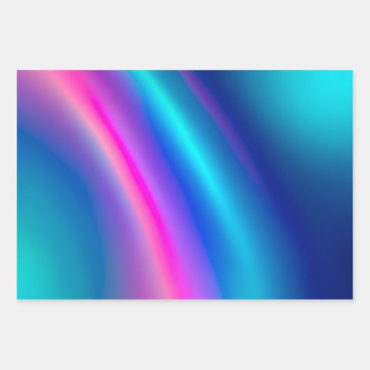 金カラフル属箔包み紙シート ラッピングペーパーシート (正面)