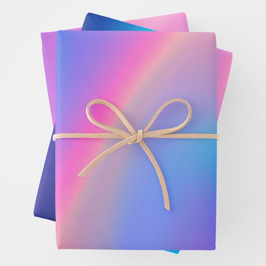 金カラフル属箔包み紙シート ラッピングペーパーシート
