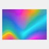 金カラフル属箔包み紙シート ラッピングペーパーシート (正面2)