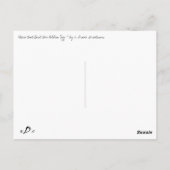 金ガチョウ ポストカード (裏面)