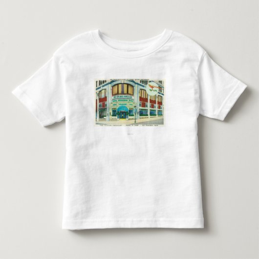 金キジの外観 トドラーTシャツ (正面)
