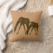 金キリン クッション (ブランケット)