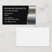 金クールモダン属車の 名刺 (正面/裏面)