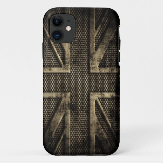 金グランジ属ユニオン Case-Mate iPhoneケース (裏面)
