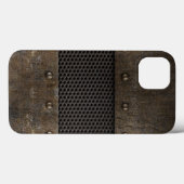 金グランジ属背景 Case-Mate iPhoneケース (裏面 (横))