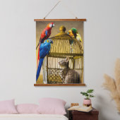 金ケ – ジの上下反転の世界 吊り下げ型タペストリー (寝室)