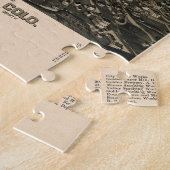 金コロラド州1882年 ジグソーパズル (側面)