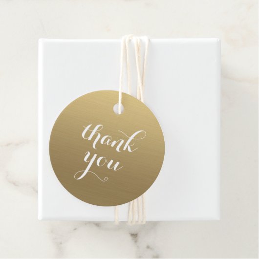 金ゴールドありがとう フェイバータグ (インサイチュ)