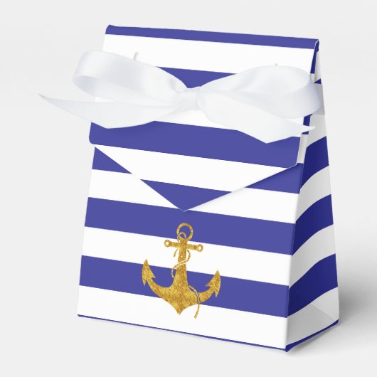 金ゴールドいかりオンブルーストライプズ フェイバーボックス (正面サイド)