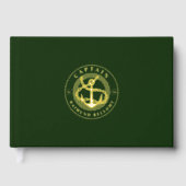 金ゴールドいかり ゲストブック (正面)