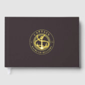 金ゴールドいかり ゲストブック (正面)