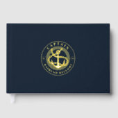 金ゴールドいかり ゲストブック (正面)