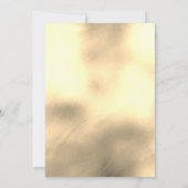 金ゴールドおむつラッフルチケット 招待状 (裏面)