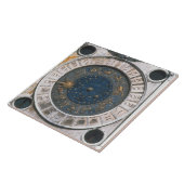 金ゴールドおよびエナメルの文字盤、Ma始まるデザイン タイル (側面)