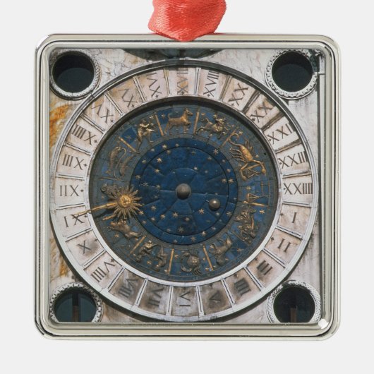 金ゴールドおよびエナメルの文字盤、Ma始まるデザイン メタルオーナメント (正面)