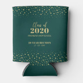 金ゴールドおよびグリーン紙吹雪クラス懇親会パーティー 缶クーラー (正面)