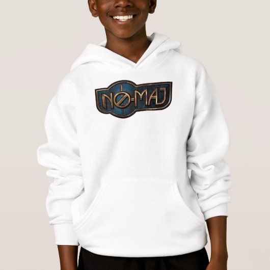 金ゴールドおよび大理石NO-MAJ™バッジ (正面)