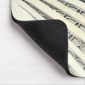 金ゴールドおよび現金 マウスパッド (コーナー)