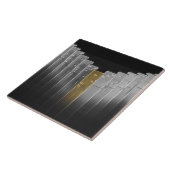 金ゴールドおよび銀のドミノ タイル (側面)