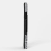 金ゴールドおよび銀のドミノ Case-Mate iPhoneケース (裏面/右)