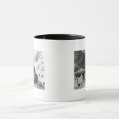 金ゴールドおよび銀製鉱山 マグカップ (中央)