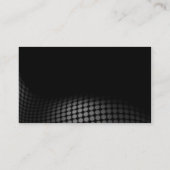 金ゴールドおよび黒い名刺 名刺 (裏面)