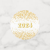 金ゴールドお祝い コンフェッティ (スモール正面)