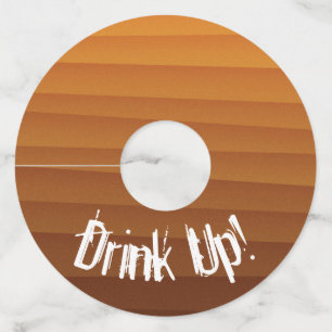 金ゴールドからブラウンワイングラスのマーカーまで卒業 ワイングラスタグ