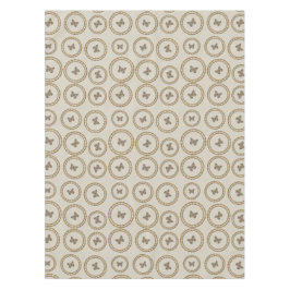 金ゴールドかわいらしバタフライテーブルクロス テーブルクロス